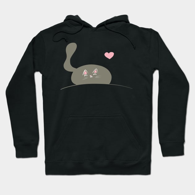 Lovely Cat Hoodie by maymayma